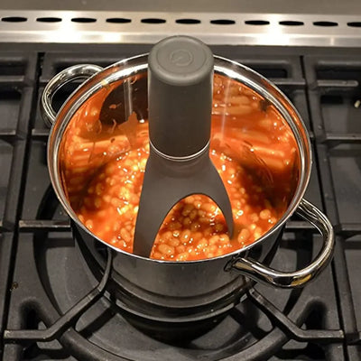 Kitchen Automatic Pan Stirrer Cream Triangle Agitator Egg Beater Sauces Soup Food Mixer Cooking Baking Gadgets Milk Whisk Tools